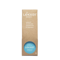 Thumbnail for The Lekker Company Natural Deodorant PEPPERMINT and ROSEMARY