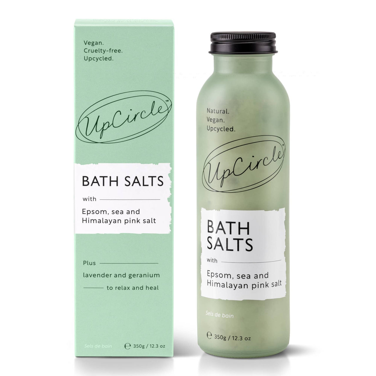 Άλατα Μπάνιου Epsom  Sea & Ροζ Άλατα από τα Ιμαλάια 350g