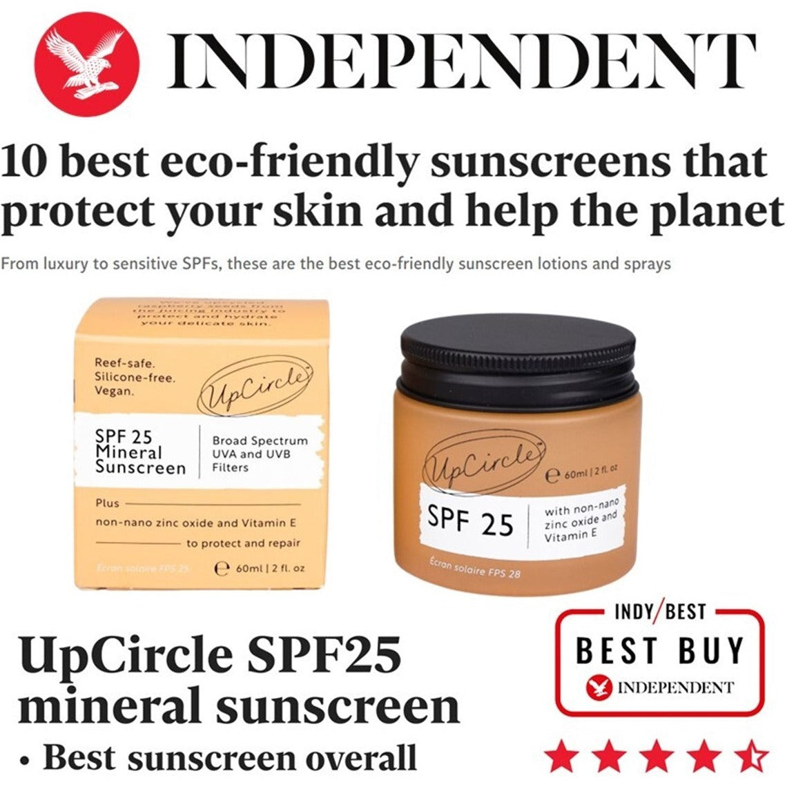 Mineral Sunscreen Αντηλιακή Κρέμα Προσώπου SPF25 30ml