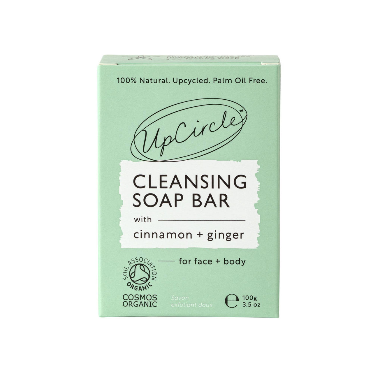 Vegan Soap Bar με Κανέλα & Τσάι Ginger 100g