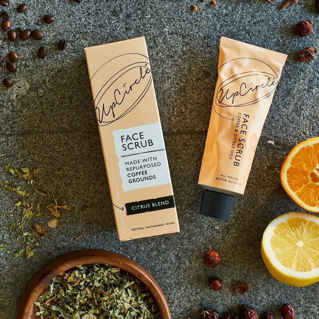 UpCircle Coffee Face Scrub - Citrus Blend