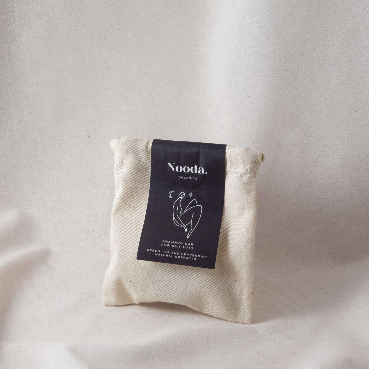 Nooda Organics Mini Σαμπουάν-Μπάρα για Λιπαρά Μαλλιά με Πράσινο Τσάι και Μέντα