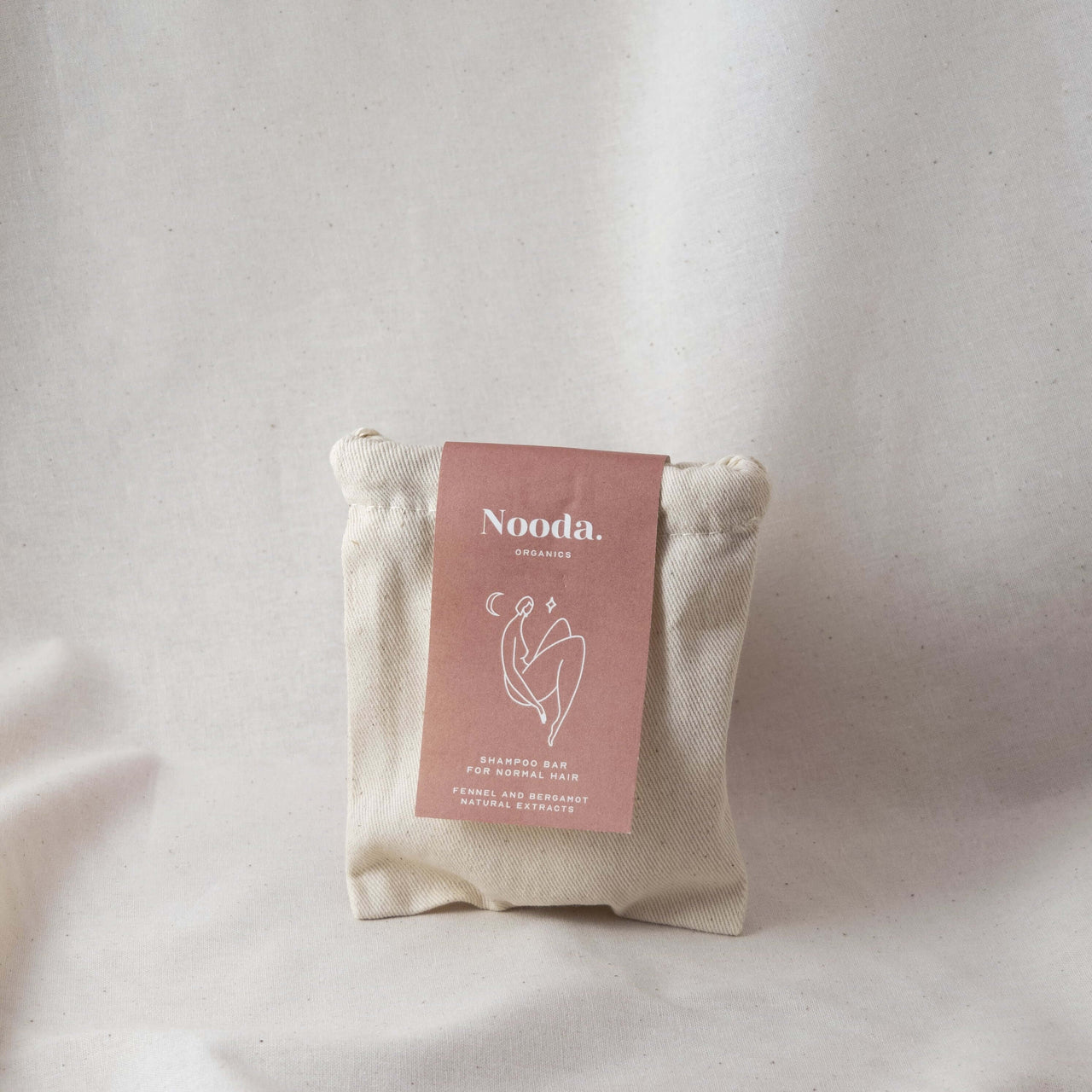 Nooda Organics Mini Σαμπουάν-Μπάρα για Κανονικά Μαλλιά με Μάραθο και Περγαμόντο